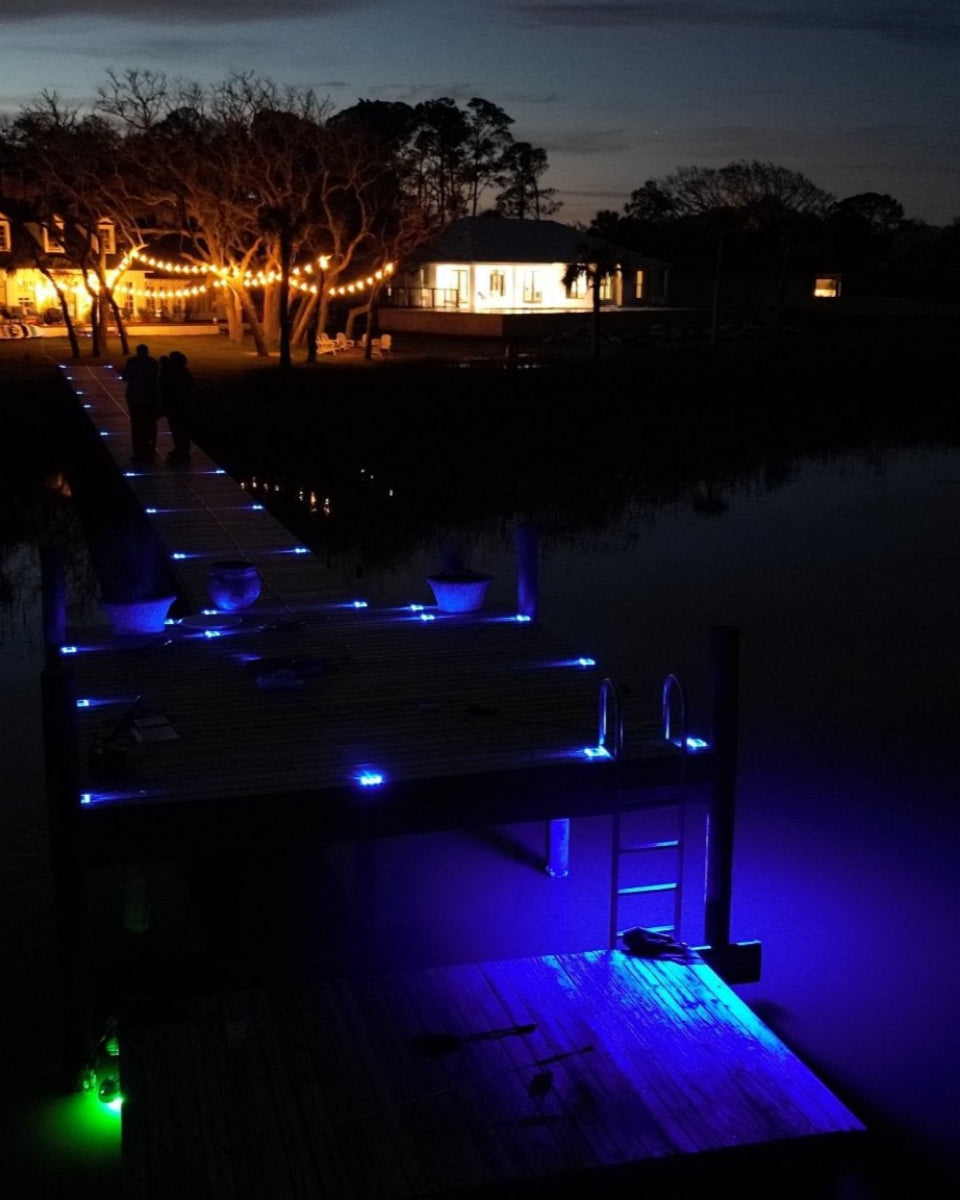 DM260B DockMaster Above Water Dock Light-Blue