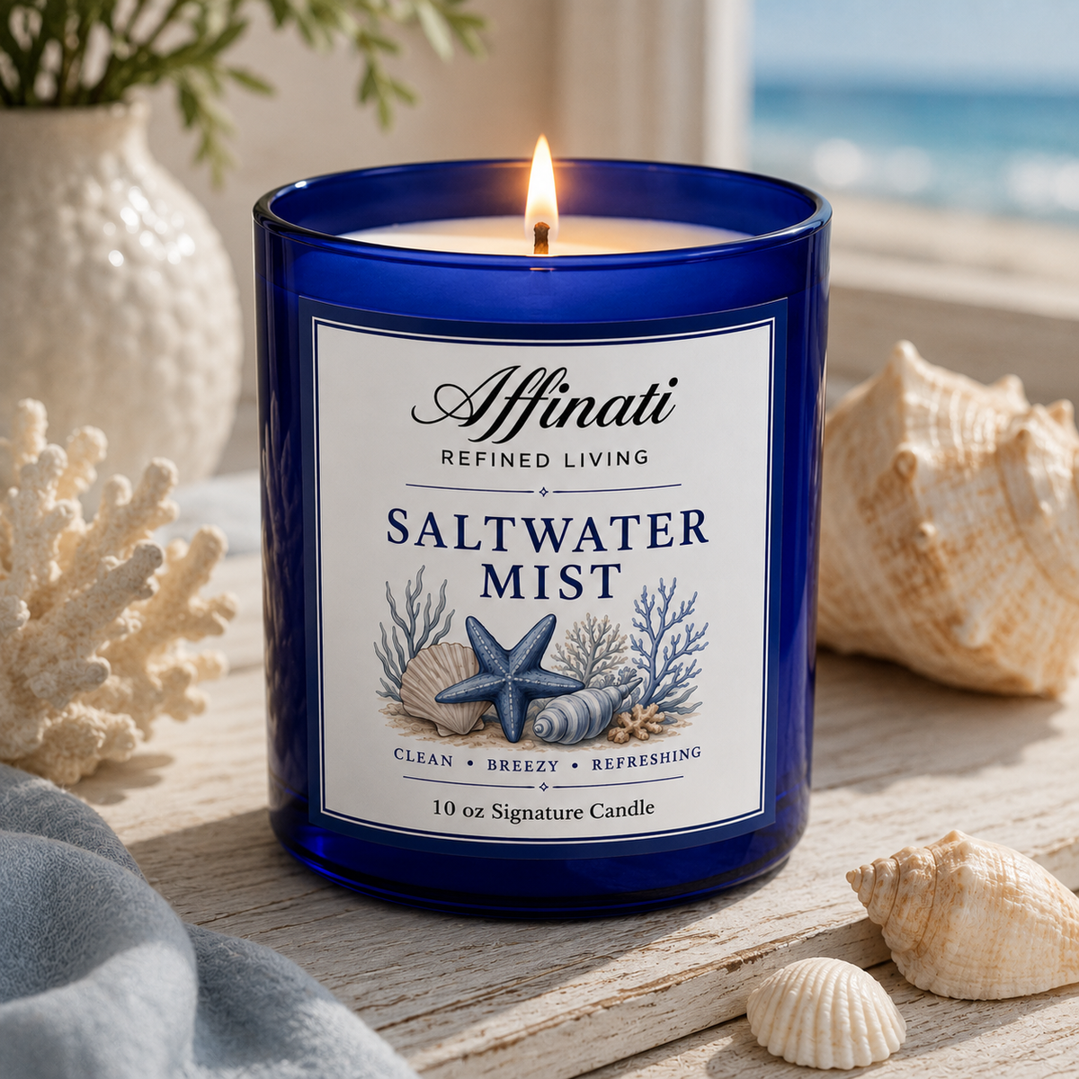 Saltwater Mist Signature Candle