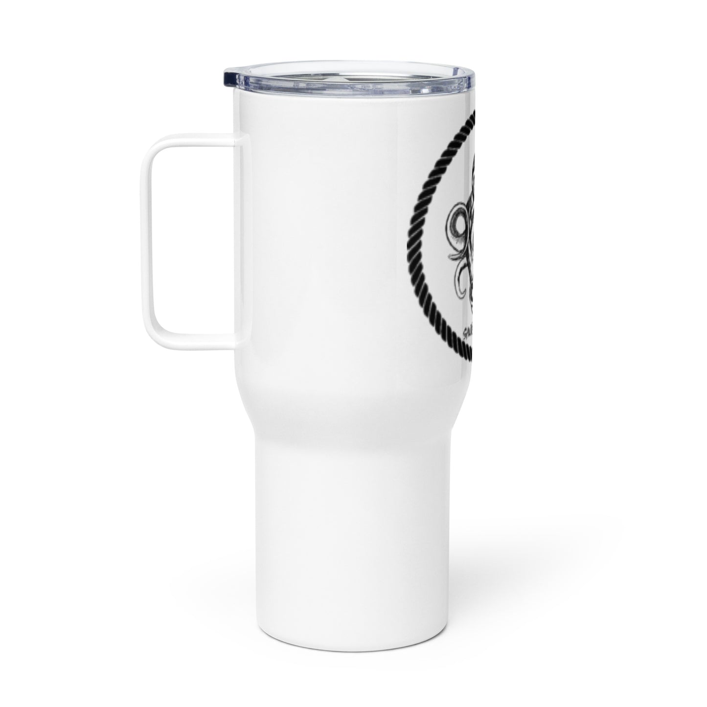 Salted Hook Ocean Depths Travel Mug with Handle